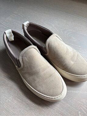 Common Projects suede slip ons